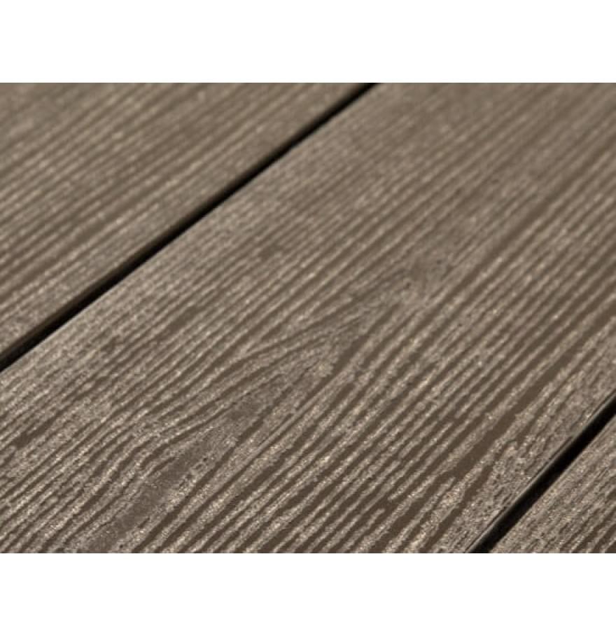 Террасная Доска ДПК SaveWood Standard-Plus Carpinus (R) темно-коричневый 3 пог.м.